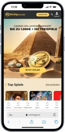 Best winmega bonus in Germany