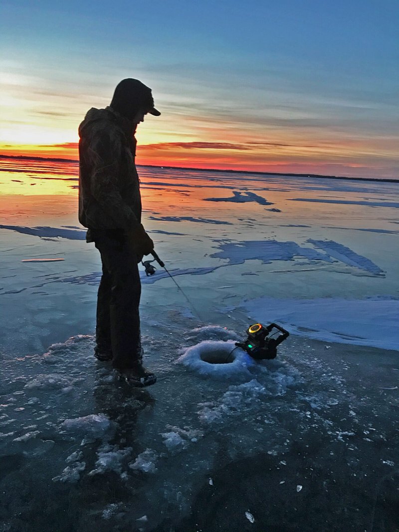Ice fishing in United Kigdom